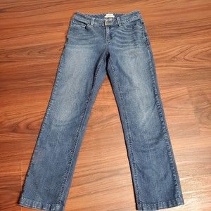 LL Bean Classic Fit Jeans Women 4 Petite  Blue Denim 5 Pocket  Casual Ladies